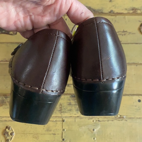 DANSKO LEATHER BOHO MEDICAL CLOG NURSE SHOE 41 10 - Picture 15 of 16